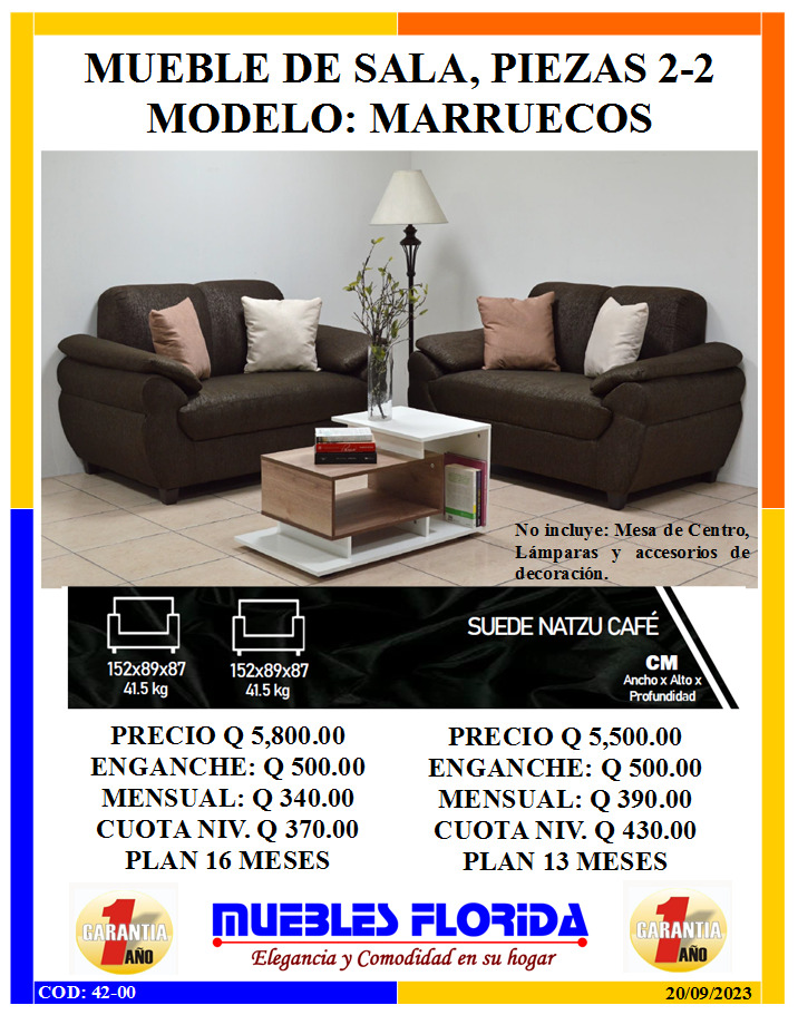 MUEBLE DE SALA MARREUCOS